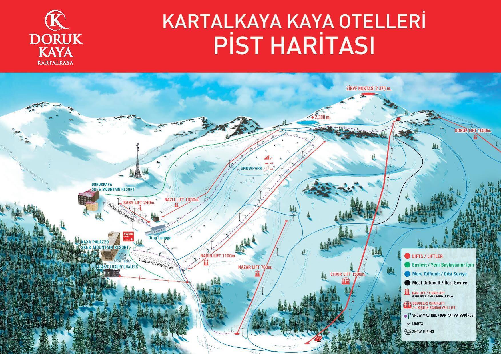 Dorukkaya Ski & Mountain Resort Болу Екстериор снимка